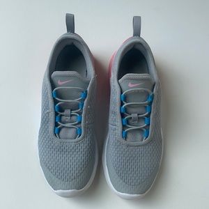 Girls NIKE AIR 💕 2.5 Pink, Grey & White sneakers